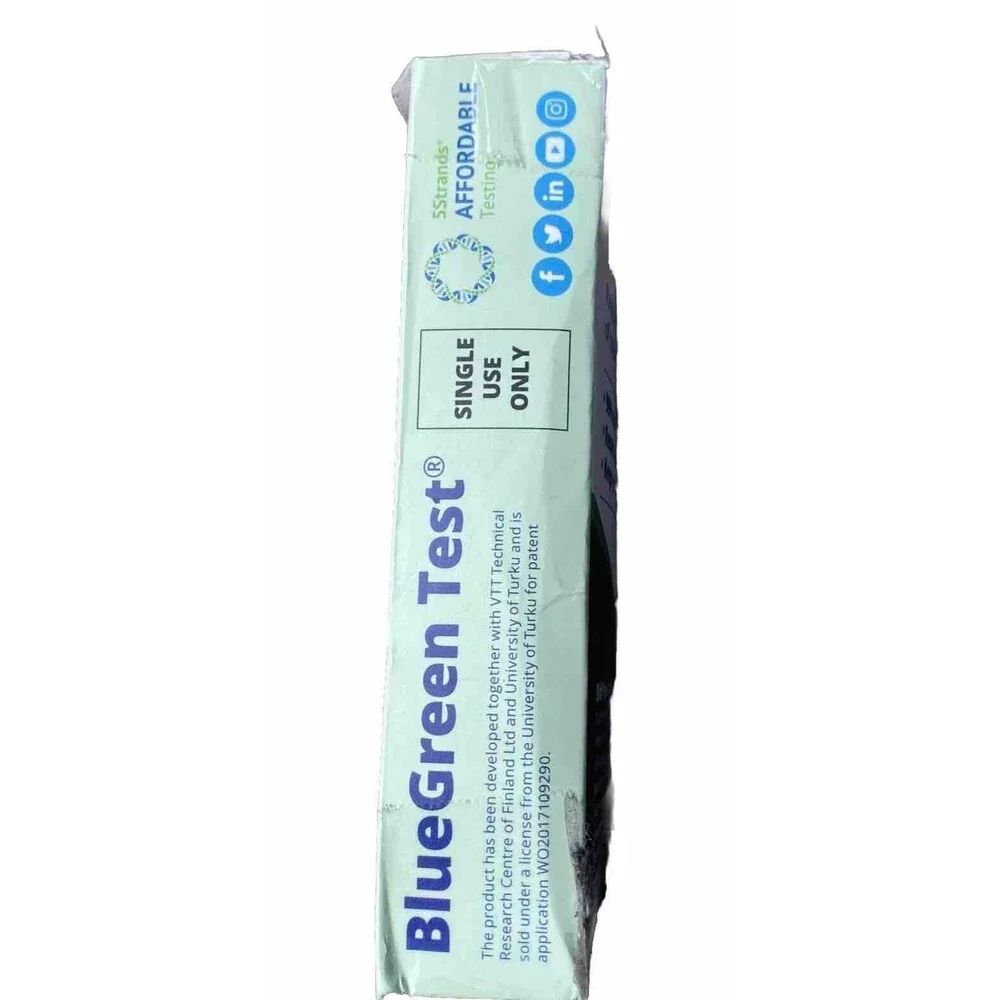 5Strands Blue Green Algae Test Kit at Home Lake & Pond Water Results In 15 Mins
